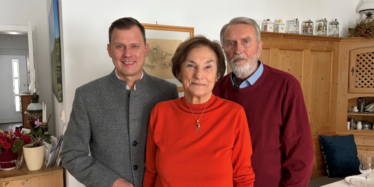 Geburtstagsgratulation Robert Müller (85)