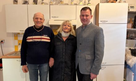 Geburtstagsgratulation Ingrid und Johann Nistl (beide 75)