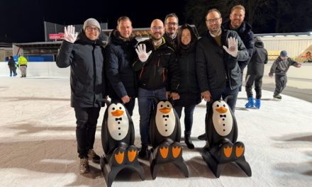 Kleine Pinguine, großer Spaß am Eislaufplatz Leibnitz