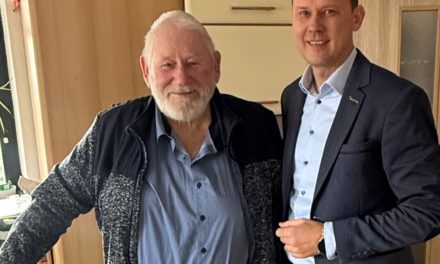 Geburtstagsgratulation Franz Poschgan (80)