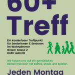 60+ Treff: Jeden Montag im Wohnzimmer