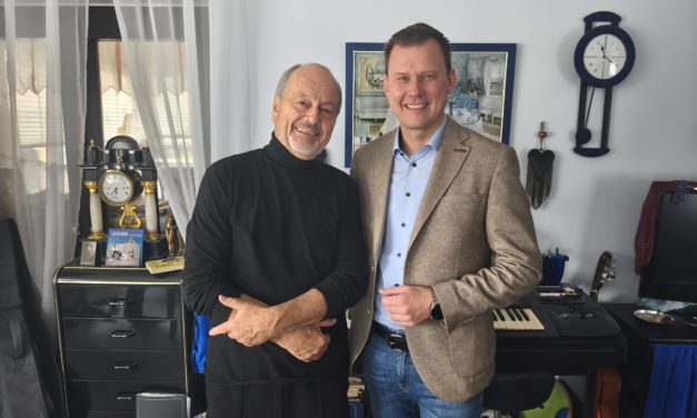 Geburtstagsgratulation Hermann Wiegisser (85)