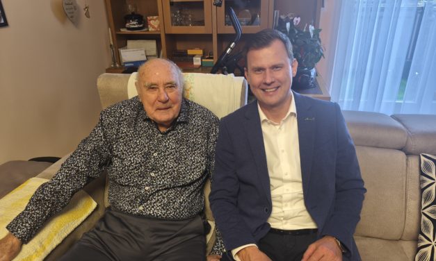 Geburtstagsgratulation Herbert Hödl (91)