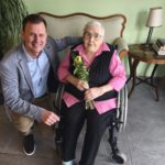 Geburtstagsgratulation Maria Theresia Wallner (95)