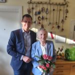 Geburtstagsgratulation Theresia Zirkl (95)