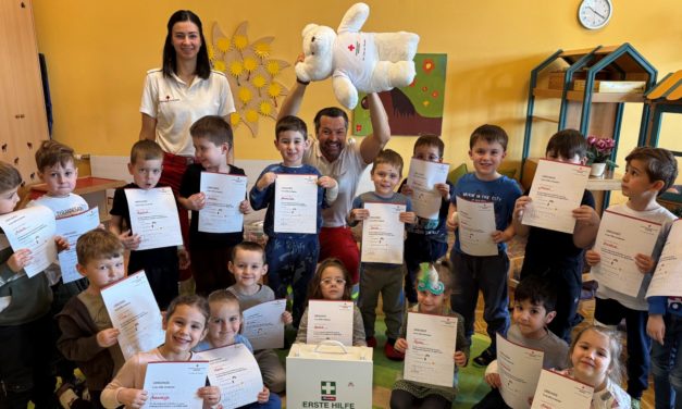 Erste-Hilfe-Kurs im Naturparkkindergarten Kaindorf