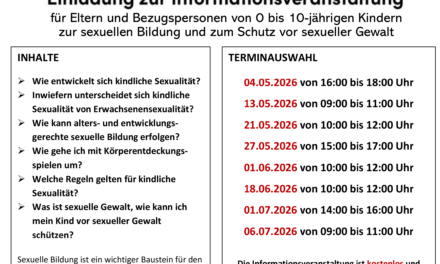 Kostenlose Online-Information für Eltern und Bezugspersonen