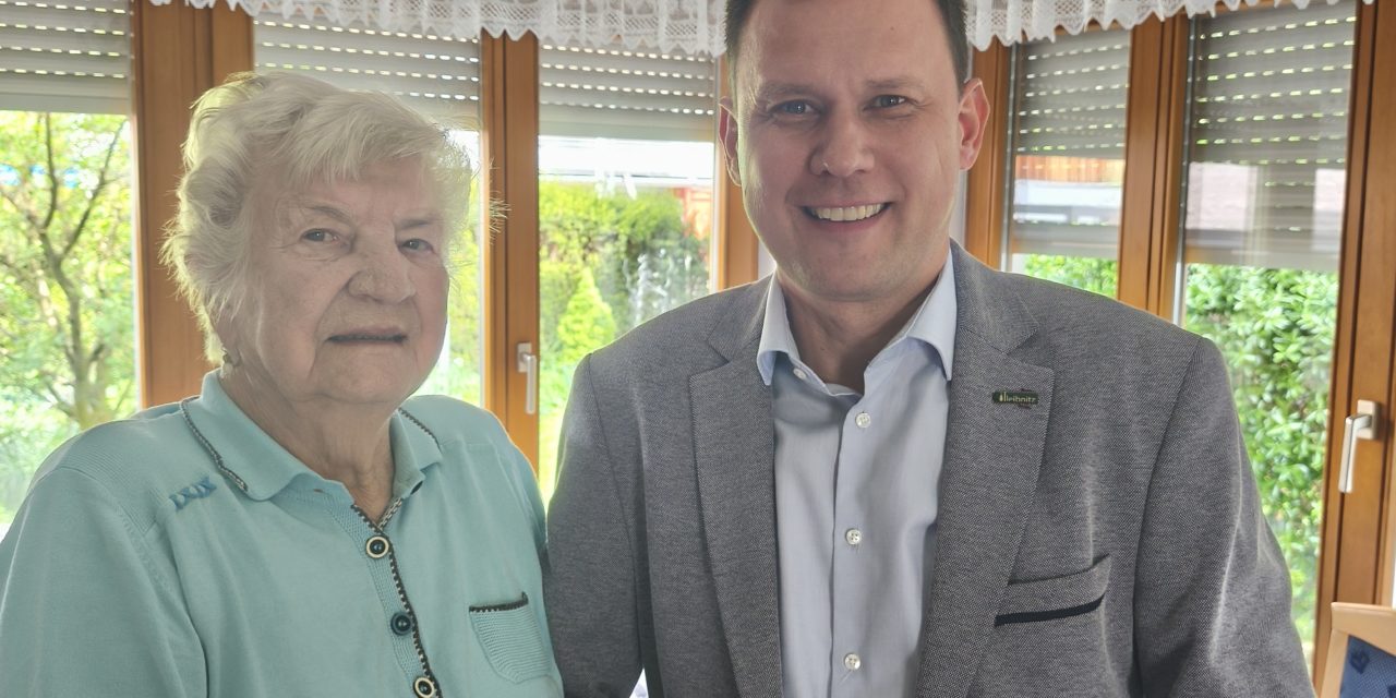 Geburtstagsgratulation Ingeborg Steinkellner (93)