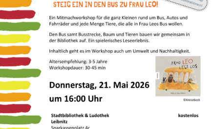 „Frau Leo legt los“ – ein Workshop für Generationen