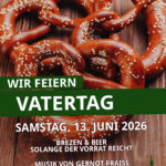 Brezen und Bier zum Vatertag