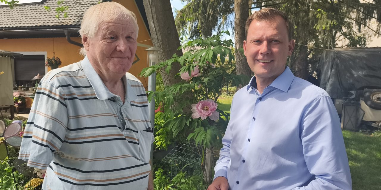 Geburtstagsgratulation Willibald Weiland (75)