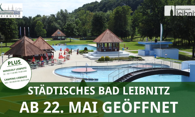 Städtisches Bad Leibnitz: Die Saison ist eröffnet!