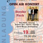 Open Air Konzert mit Stroke Pack