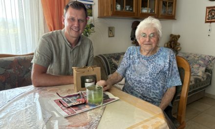 Geburtstagsgratulation Maria Stiendl (94)