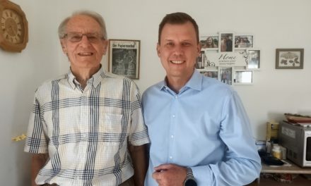 Geburtstagsgratulation Martin Büchsenmeister (90)