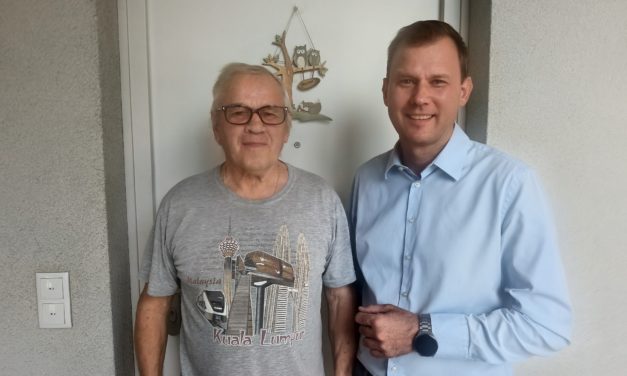 Geburtstagsgratulation Erich Rauch (80)
