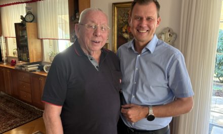 Geburtstagsgratulation Gerhard Kollaritsch (90)
