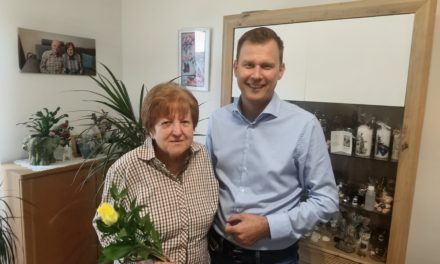 Geburtstagsgratulation Maria Blühwald (80)