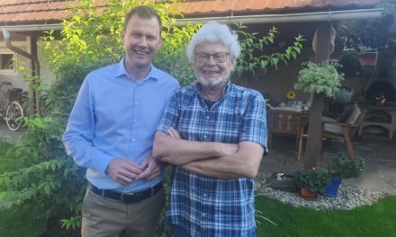 Geburtstagsgratulation Peter Marx (80)