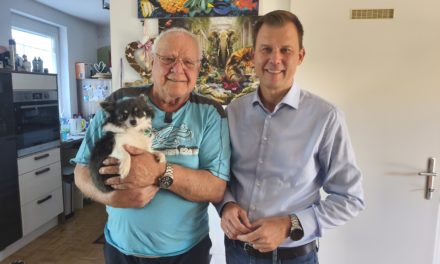 Geburtstagsgratulation Rupert Skergeth (80)