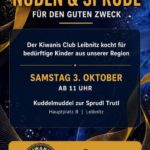 Nudln & Sprudl für den guten Zweck