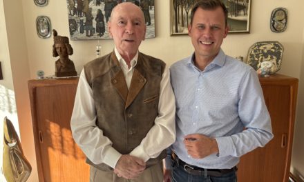 Geburtstagsgratulation Alfred Josef Teuber (90)